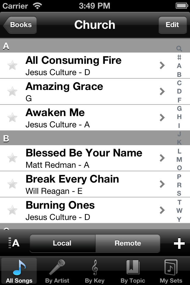 iPhone Screenshot 1